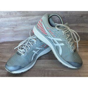 ASICS Gel-Cumulus 21 Womens US 9 Grey Pink Running Shoes 1012A468